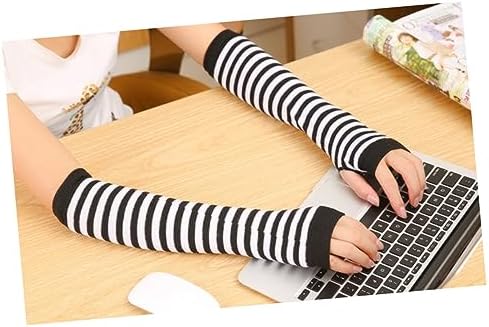 Warm Fingerless Gloves for Boys Girls Winter