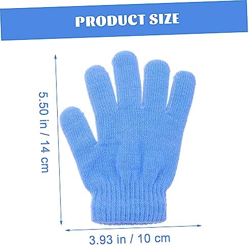 6-Pair Party Kindom Fleece Gloves for Boys