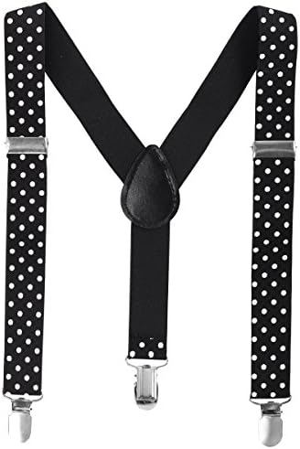 Perfect for 1st Birthday - Y-Back Suspenders with Bow Tie Set