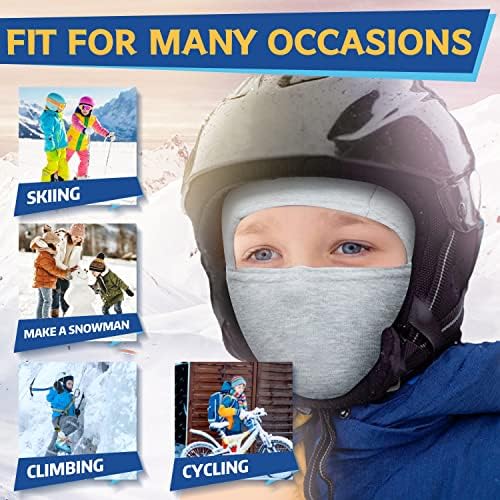 Kids Balaclava Face Mask Winter Hat for Boys Girls