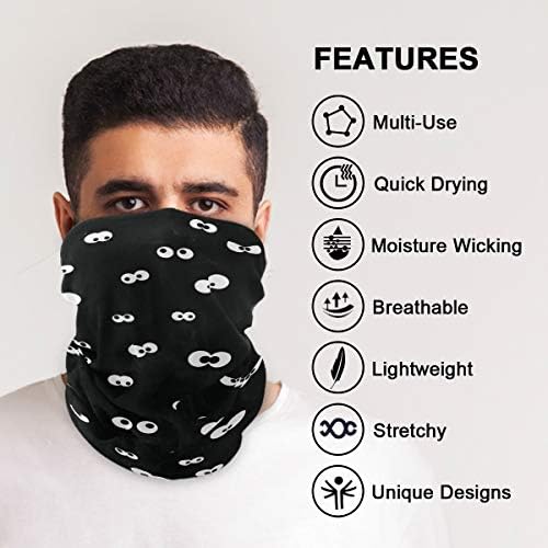 My Little Nest Balaclava Face Cover Spooky Halloween Face Mask