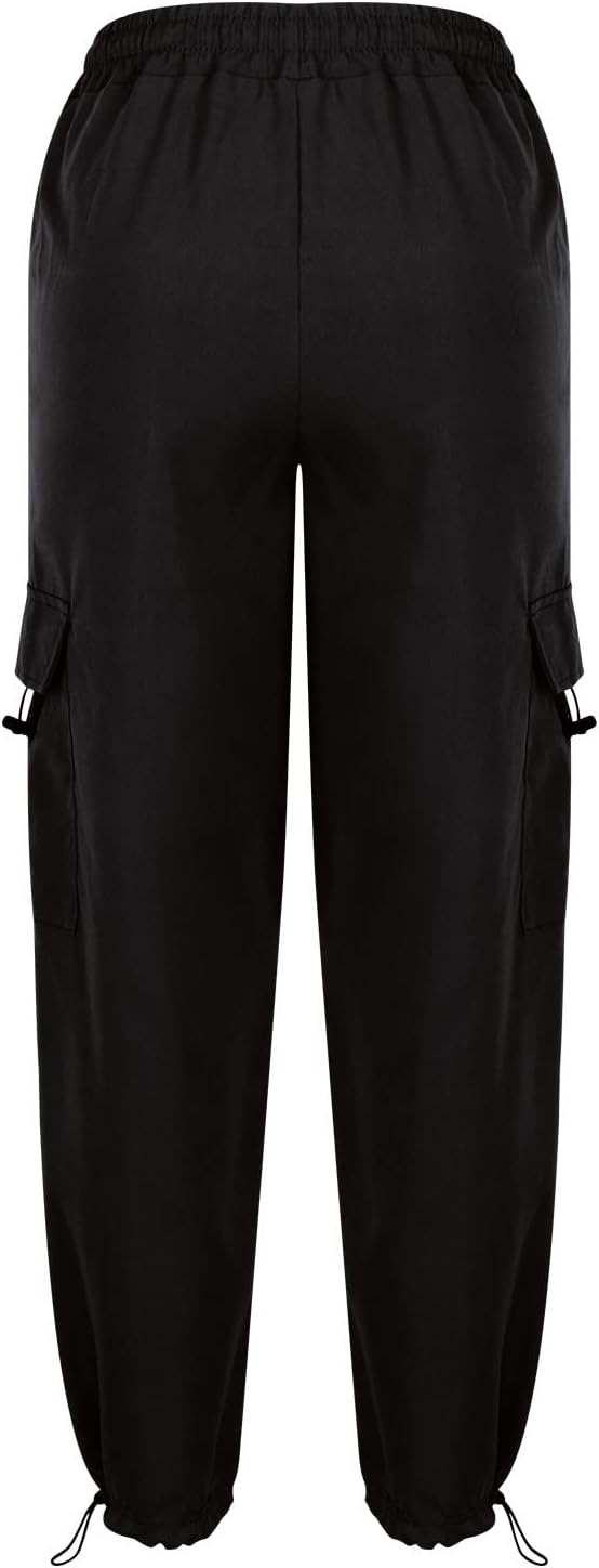 Trendy Drawstring Cargo Pants for Women