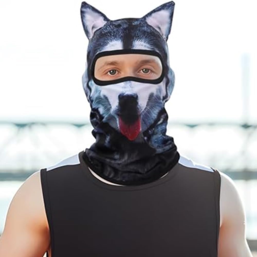 Cat Ski Mask 2-Piece Balaclava