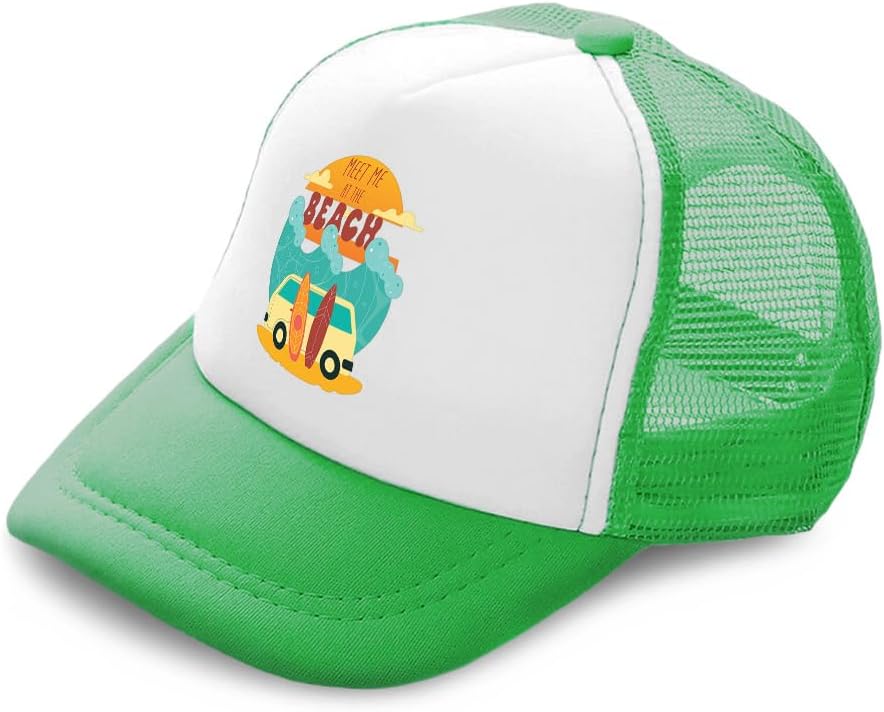 Cute Rascals Beach Toddler Hat Ocean Kids Trucker with Snapback