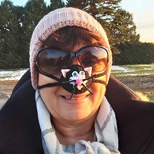 Cuddly Kitty Crochet Cozy Nosewarmer