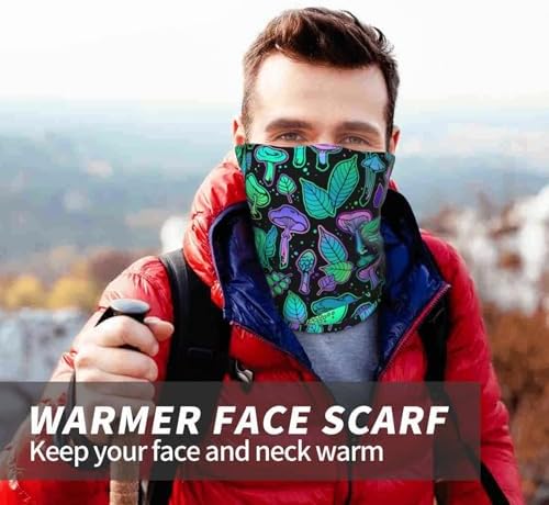 Xlinje Trippy Mushroom Winter Neck Gaiter