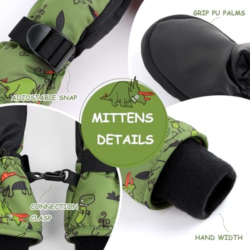 Waterproof Winter Gloves for Kids Stay Warm and Dry in the Snow