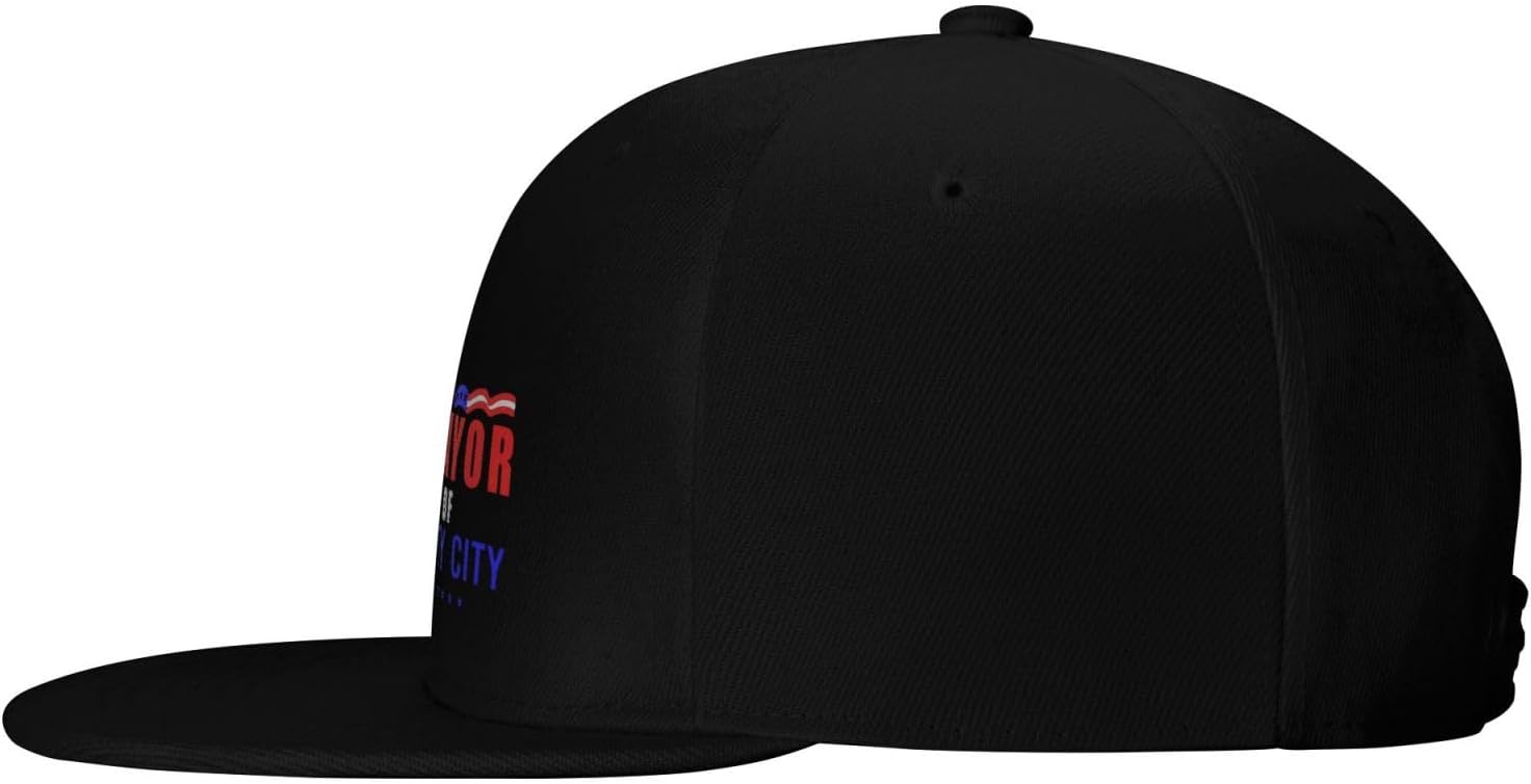 ZRCAIFU Mayor of Titty City Flat Bill Cap for Men Women
