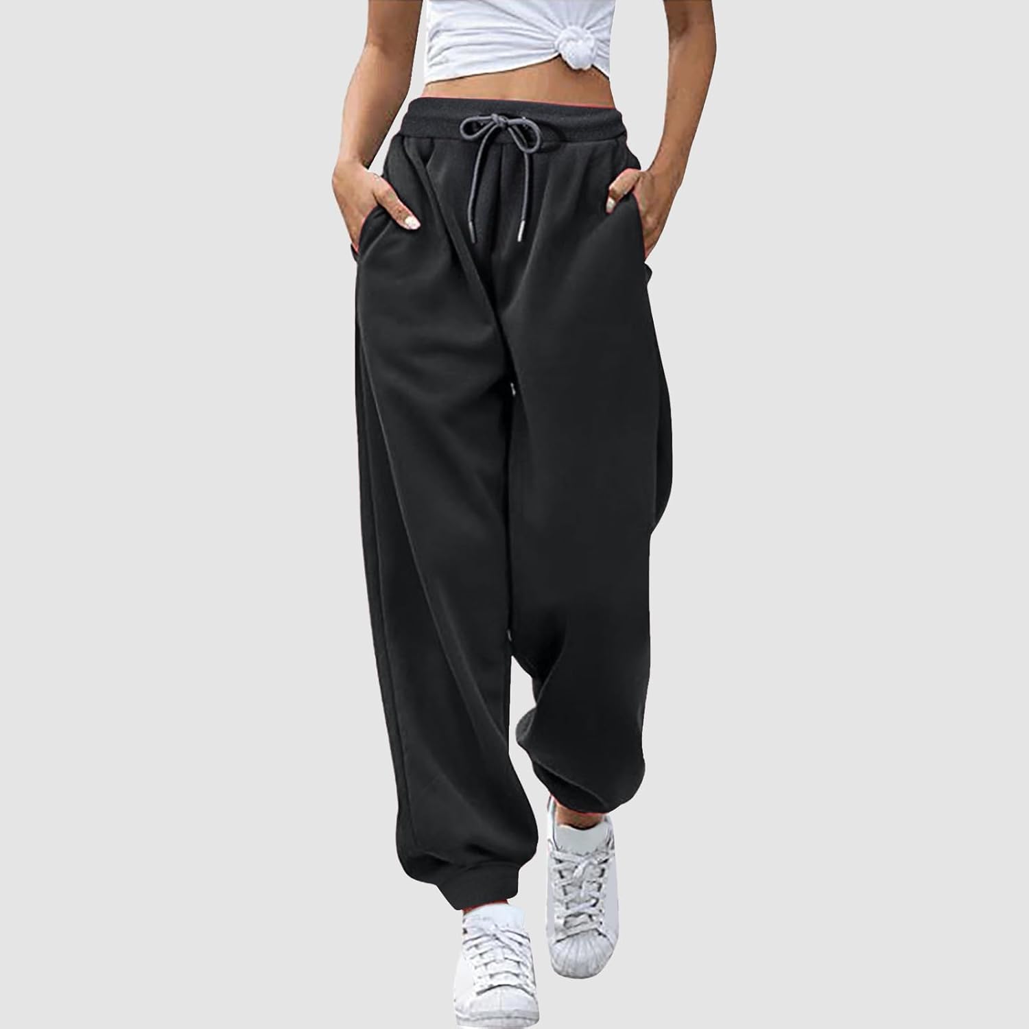 High-Waisted Cargo Pants for Women