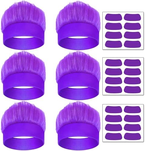 Carnival Activate 6-Piece Hairy Headband Set