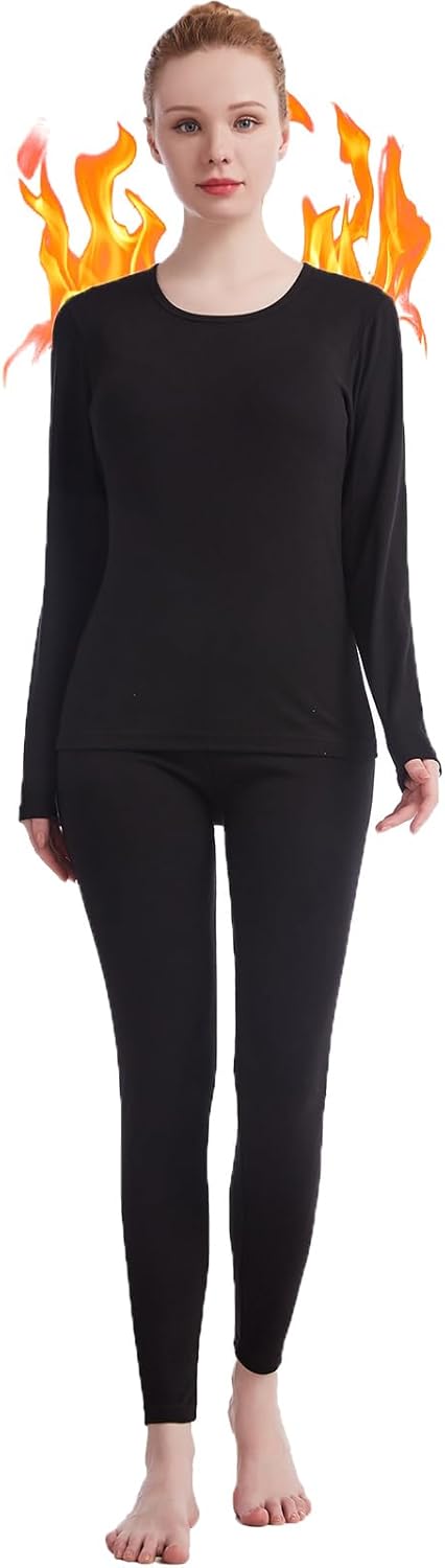 Fomolom Thermal Underwear for Women with Box