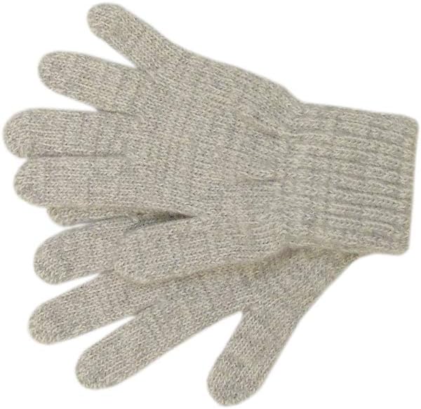 Premium 100 Merino Wool Gloves Boys Girls Knitted Fingered Mittens