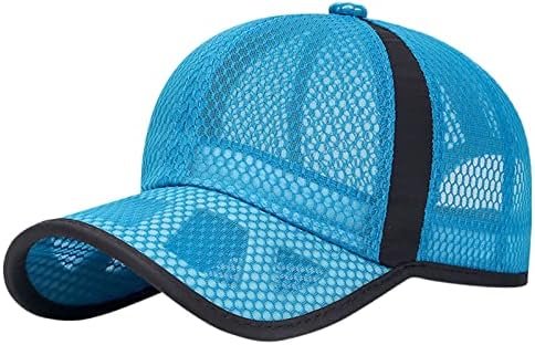 Mens Fashion Heat Rods Mesh Baseball Hats
