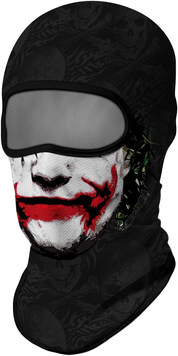 Halloween Outdoor Ghost Skull Balaclava Mask