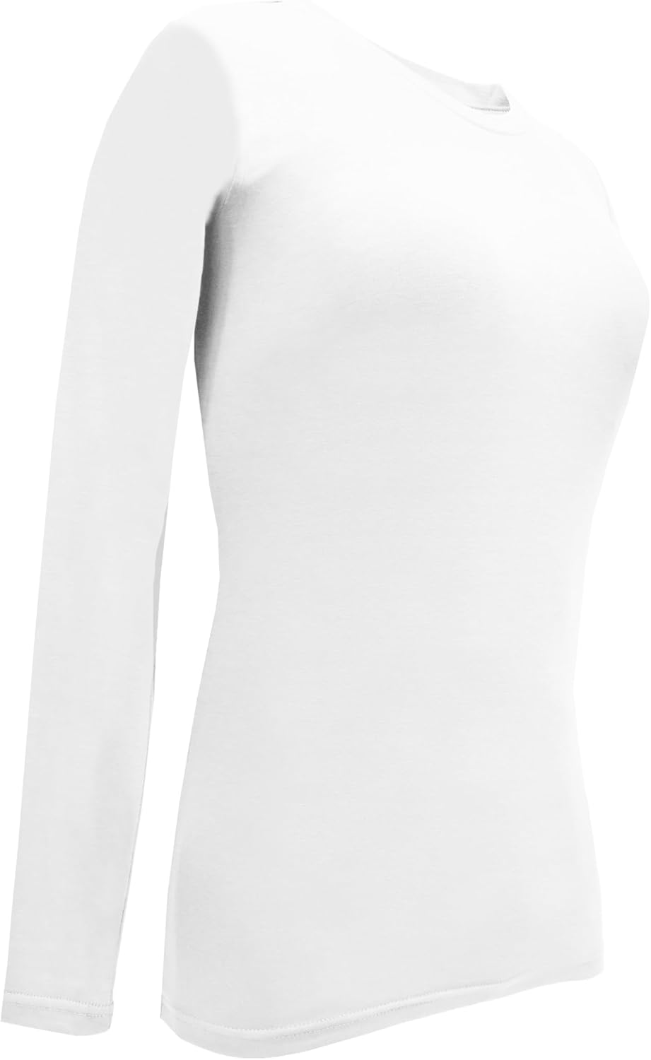 Natural Uniforms Womens Under Scrub Long Sleeve T-Shirt Crew Neck