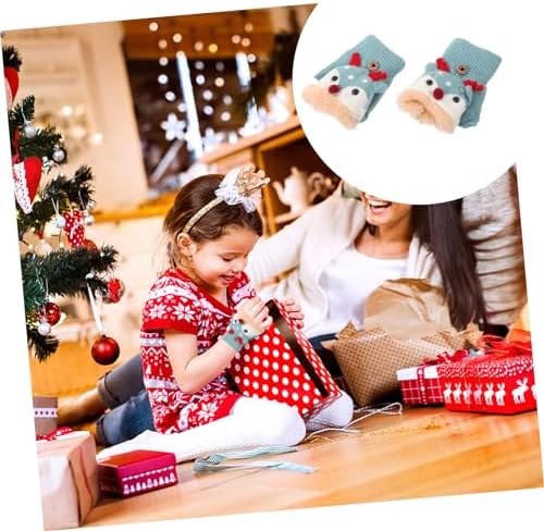 BESPORTBLEAdorable Windproof Half-Finger Gloves for Boys