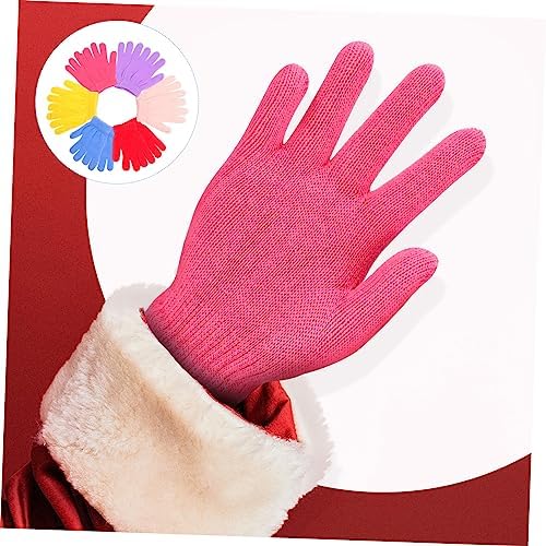 6-Pair Party Kindom Fleece Gloves for Boys