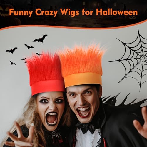 Curly Troll Headband Fun Party Accessories for Adults and Teens