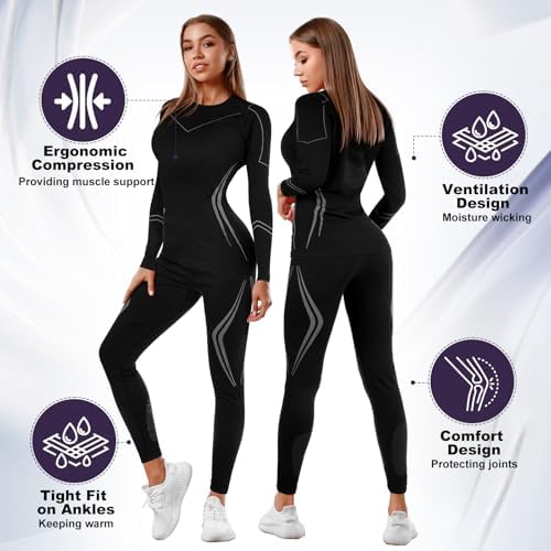Comfort Warm 2-Pack Thermal ski underwear for Women