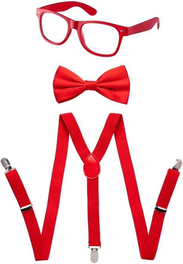 Epic Suspenders Adjustment Bowtie Set
