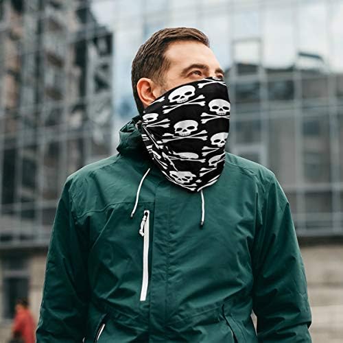 My Little Nest Face Cover - Skull Pattern Balaclava Scarf