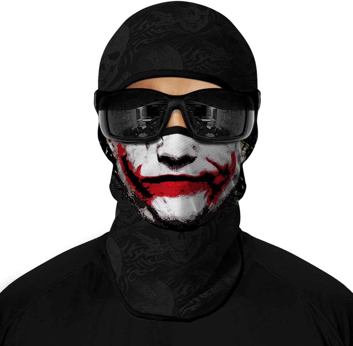 Halloween Outdoor Ghost Skull Balaclava Mask