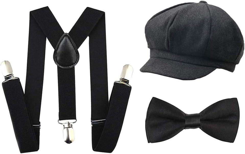 1920s Gatsby Hat Set