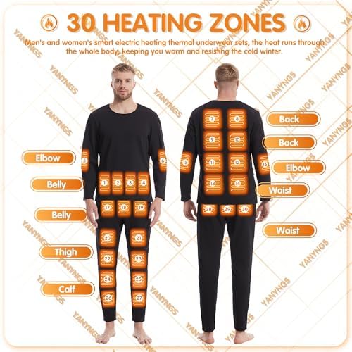 YANYNGS Heater Thermal Underwear Set