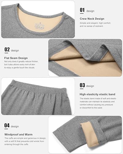 TELALEO Thermal Pajamas