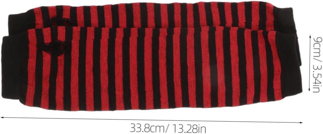 SOIMISS Women Winter Knitted Fingerless Gloves