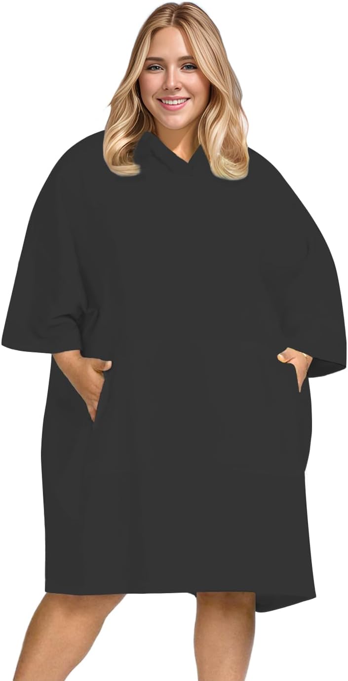 Sleek Fun KFUBUO Surf Poncho Cover-Up