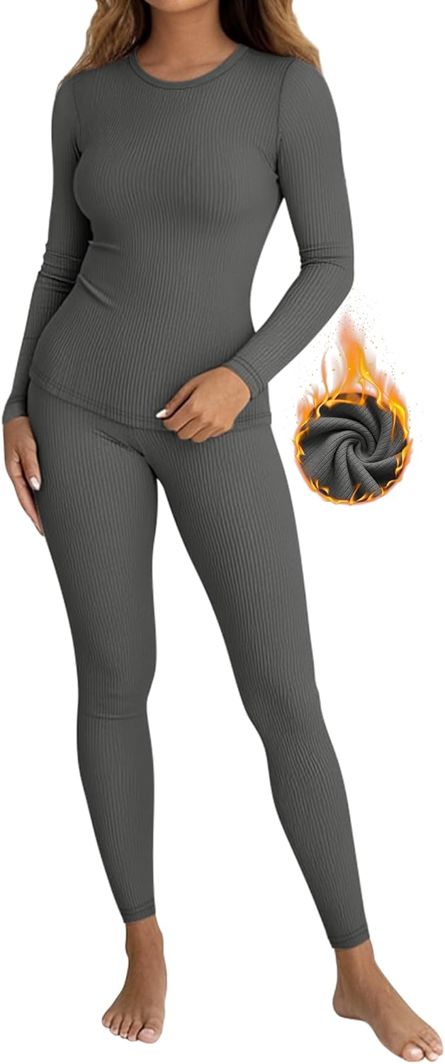 Comfortable Womens Thermal Set for Winter
