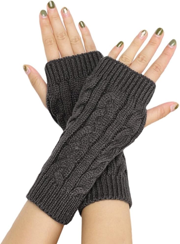 Warm Fuzzy Fingerless Gloves