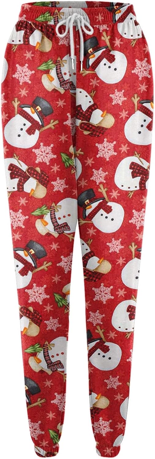 adorable Christmas Joggers for Women - Fun and Stylish