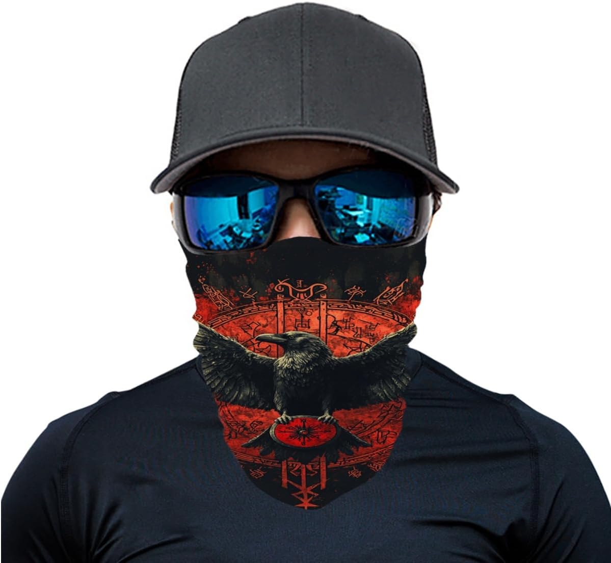 4-Piece Stretch Face Mask Balaclava for Men and Women