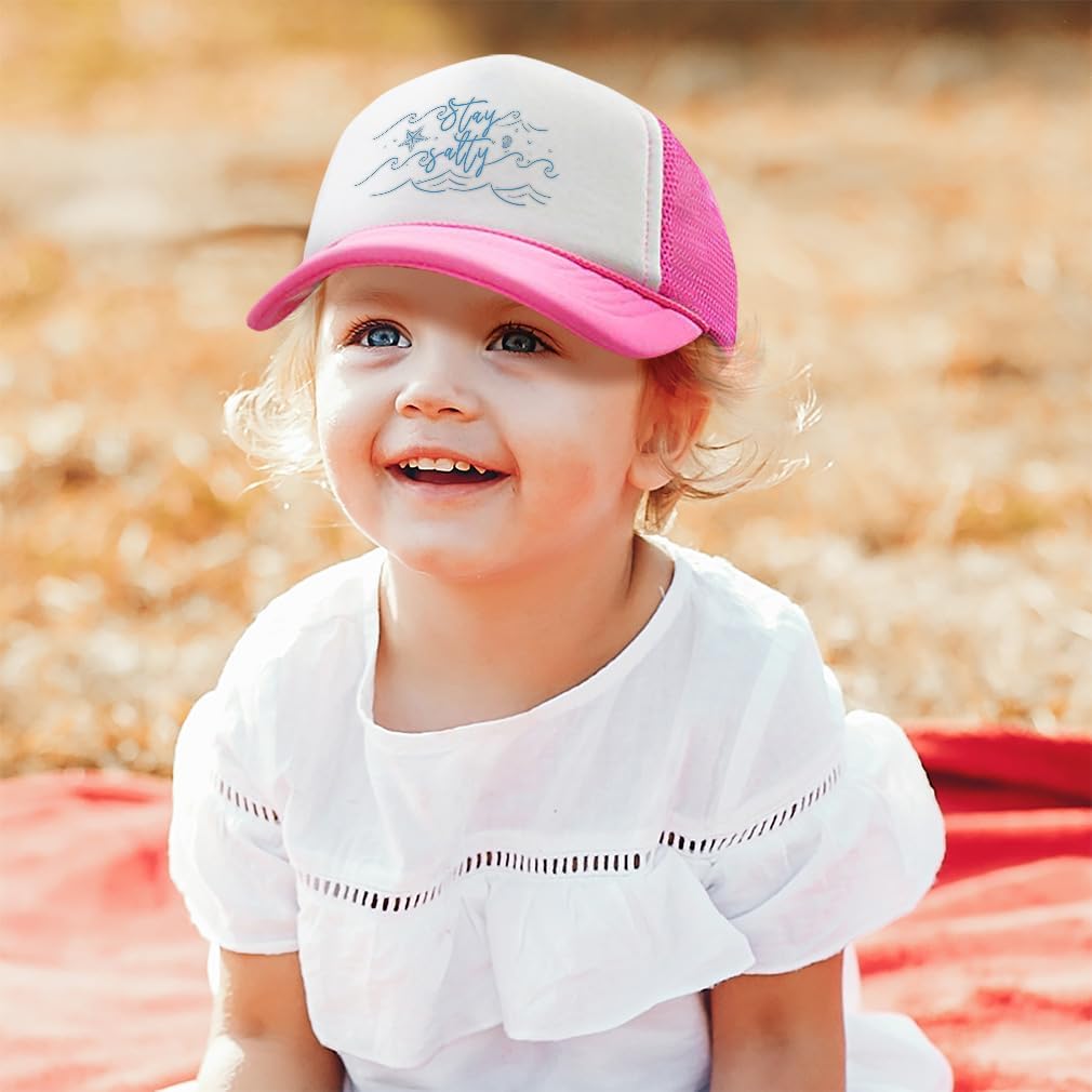 Cute Rascals Kids Snappy Trucker Hats with UV Protection