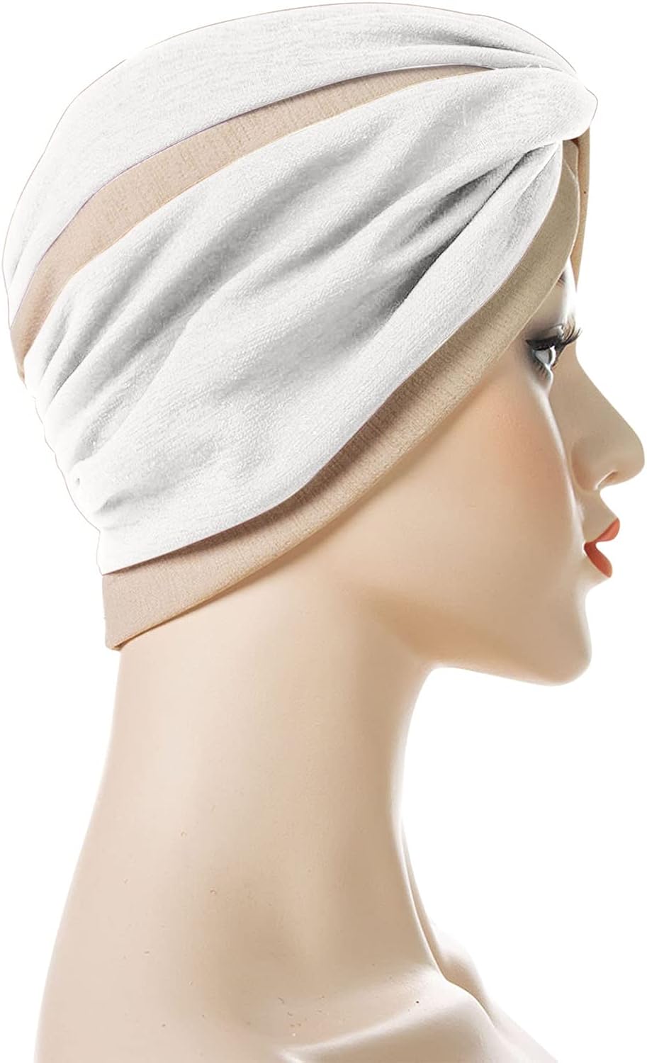 Unique Bohemian Headwear for Women Ethnic Design with Pre-Tied Hair