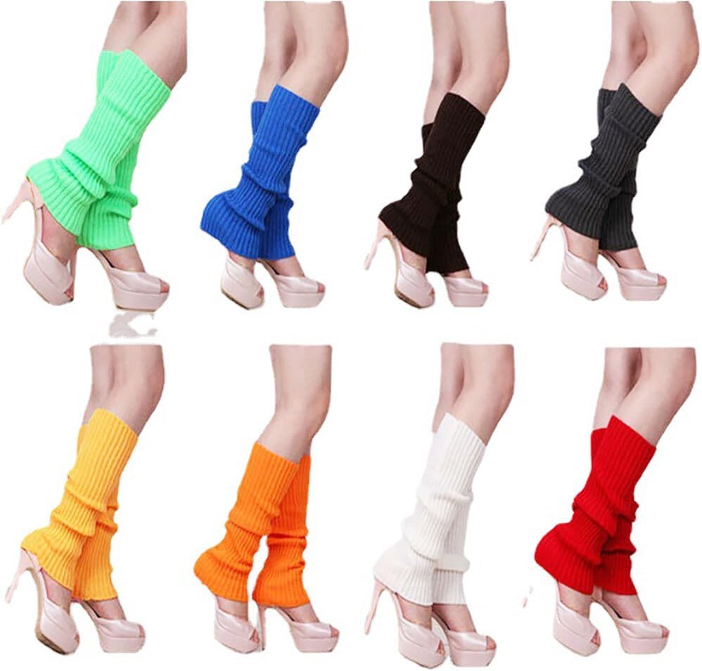 Stay Warm in Style - Winter Fingerless Gloves Leg Warmer Socks Kit