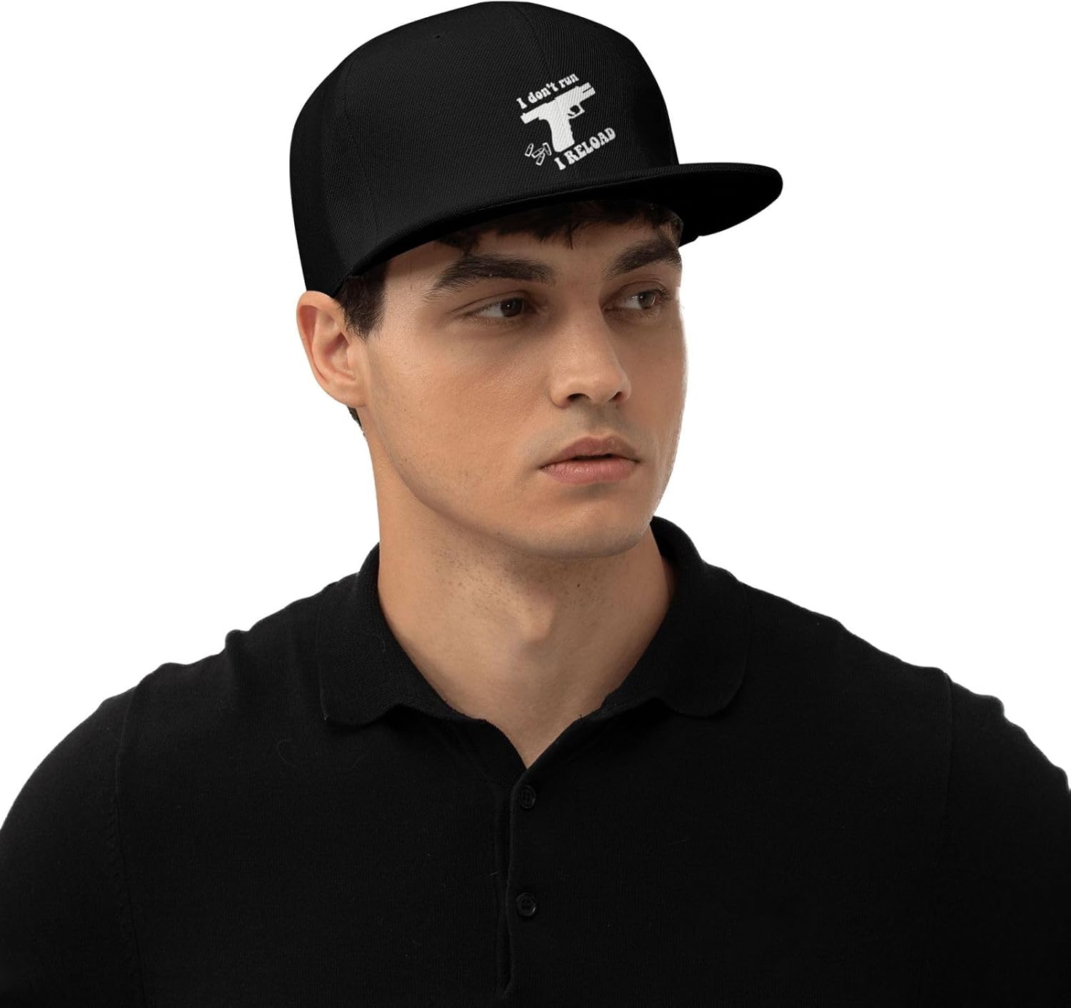 UV-Protecting Flat Bill Cap for Hotties
