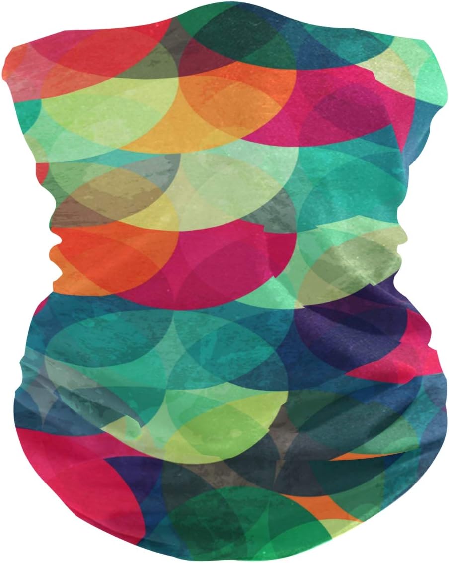Colorful Unisex Balaclava Face Cover Scarf Mask Headband