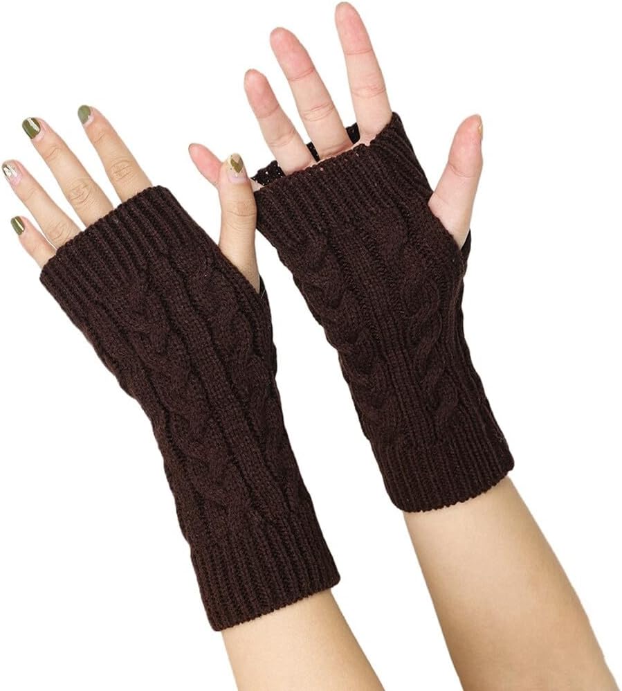Fingerless Gloves XL 20cm x 75cmWinter Warm Arm Mittens