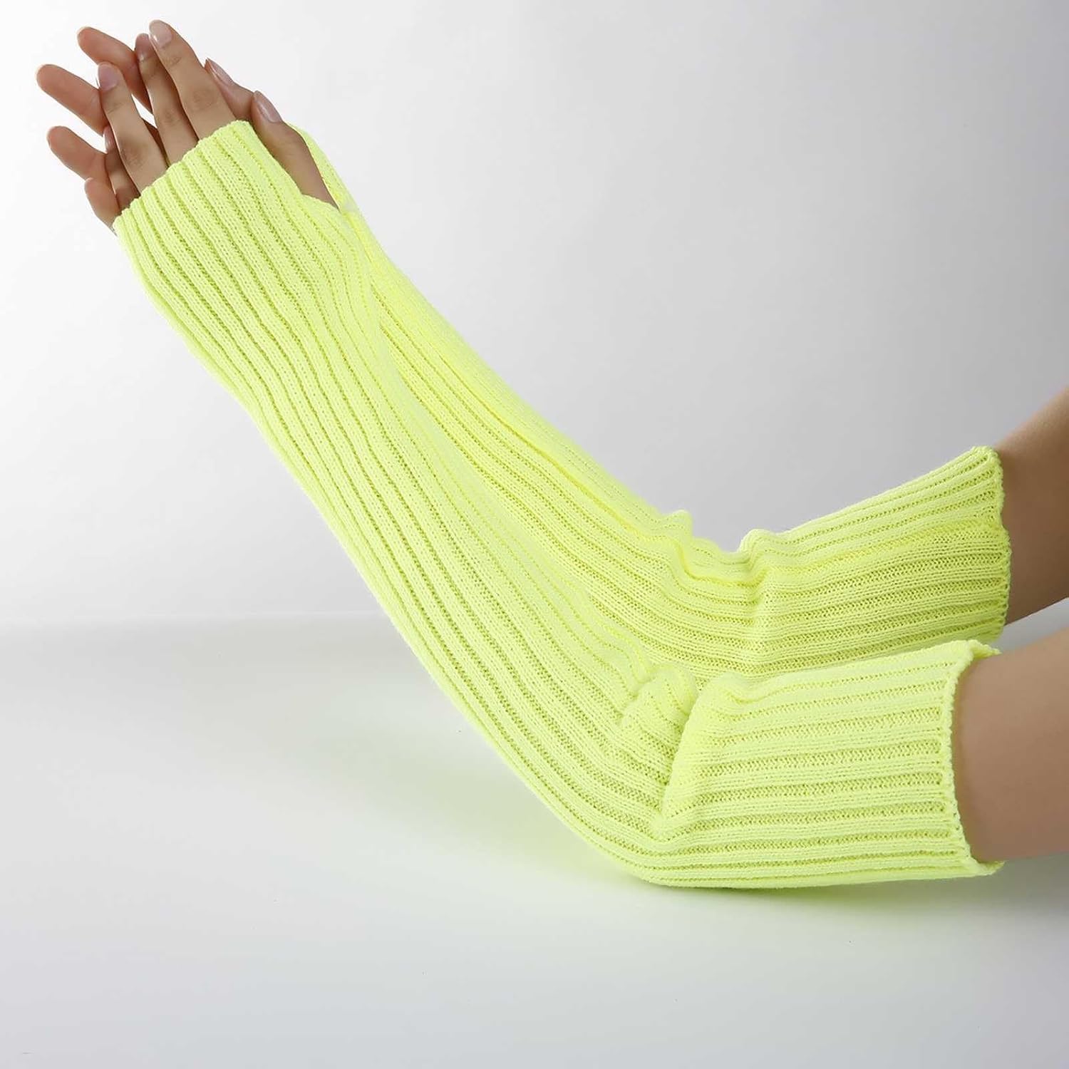 Winter Warm Arm Goths - Knit Fingerless Gloves for Women