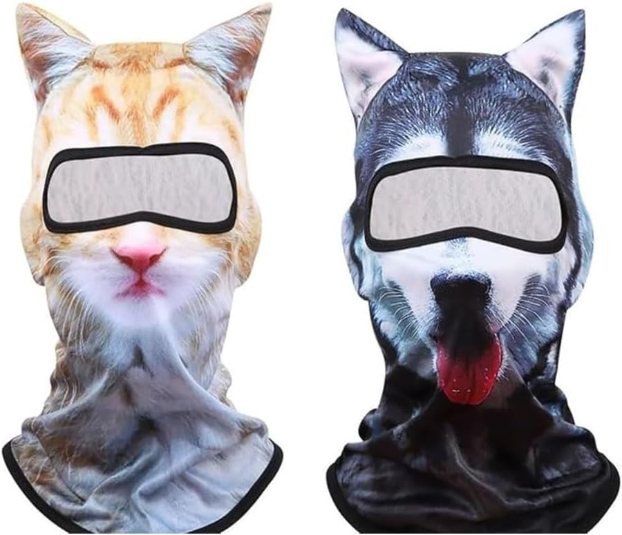 Cat Ski Mask 2-Piece Balaclava