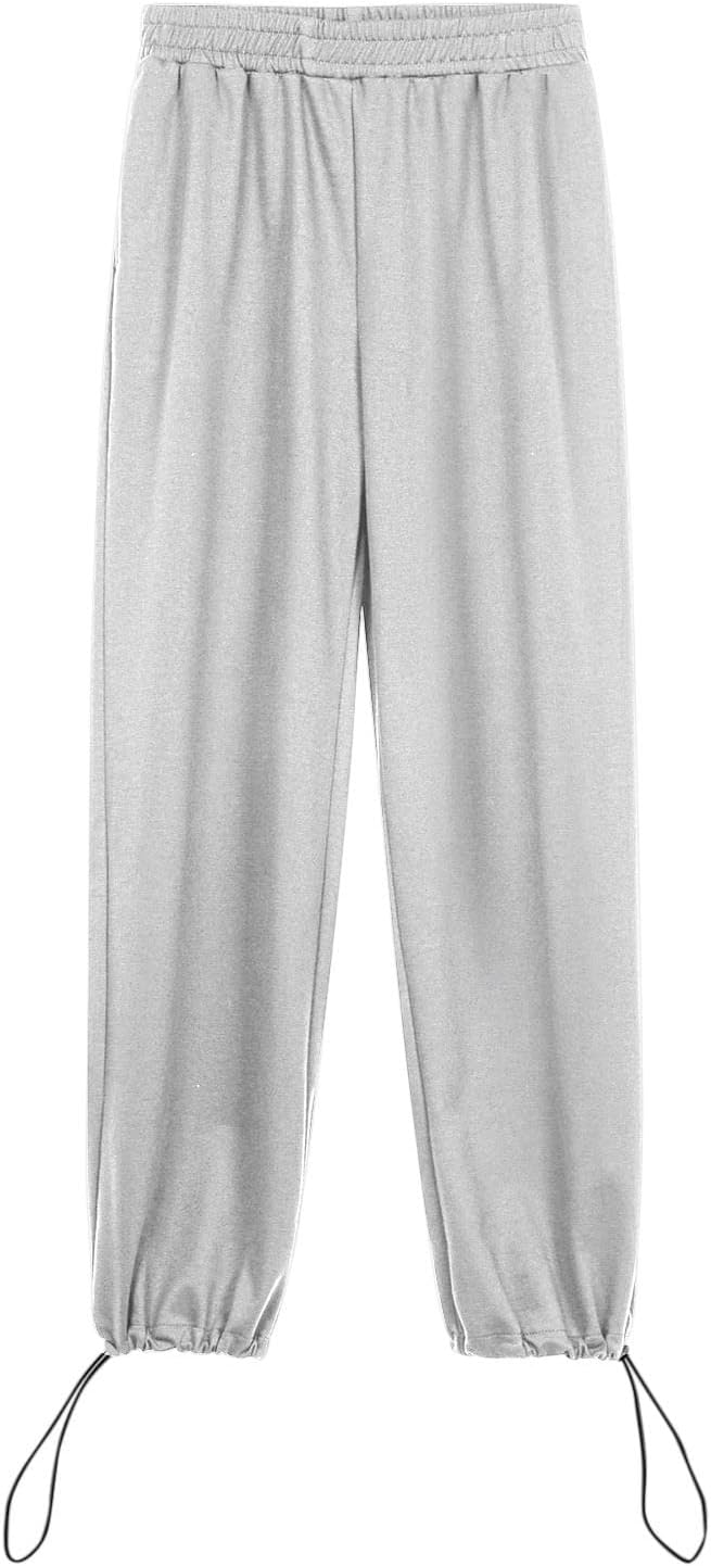 Womens High Waist Sweatpants with Pockets