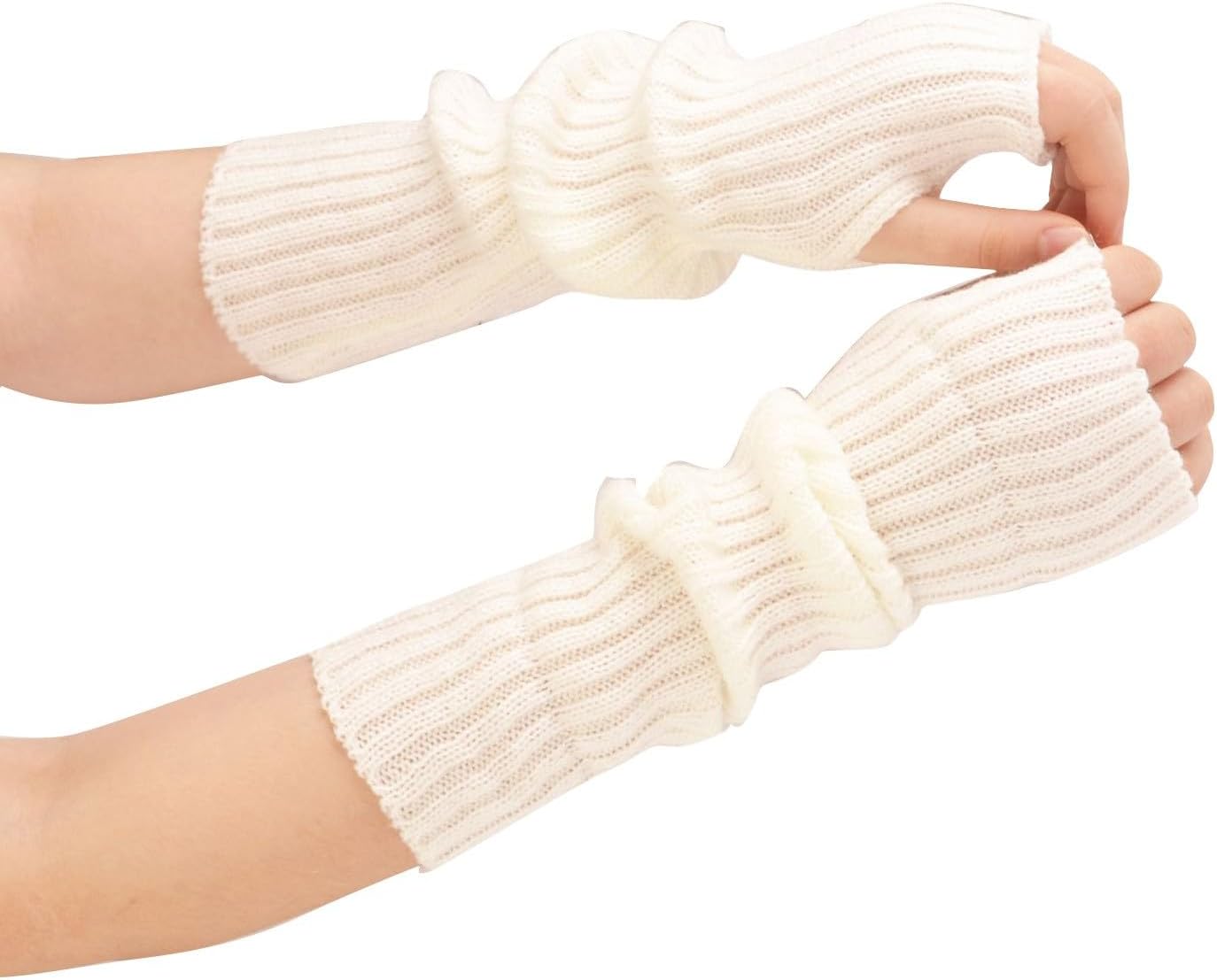 Moisturizing Knit Cashmere Gloves for Women