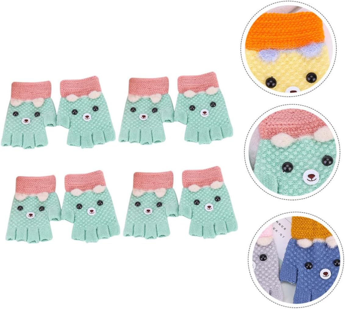 Didiseaon Long-Lasting Knitted Gloves for Boys and Girls