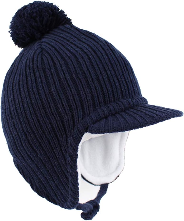 LLmoway Toddler Fleece Beanie Winter Hat