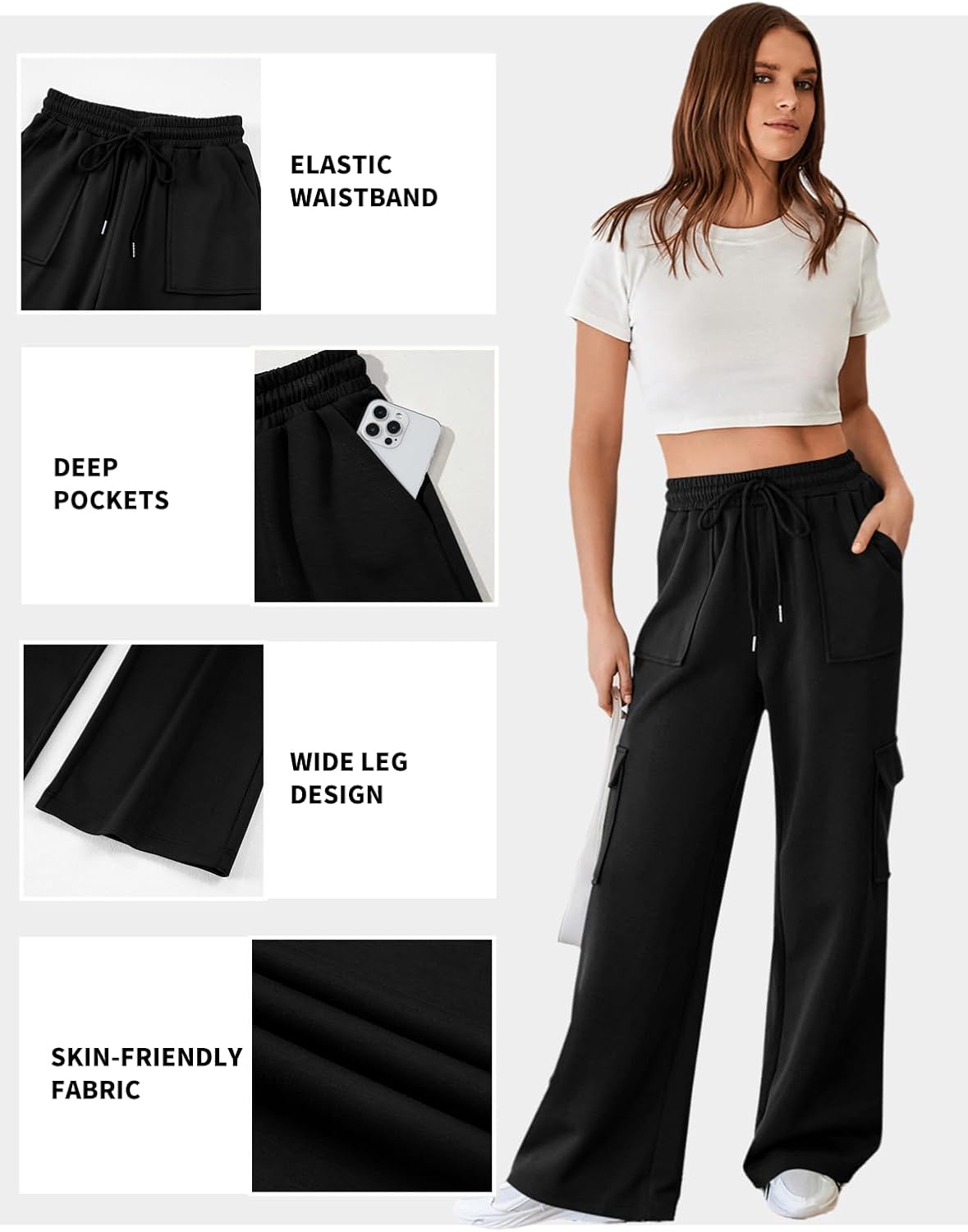 Cozy Cargo Pants for Women