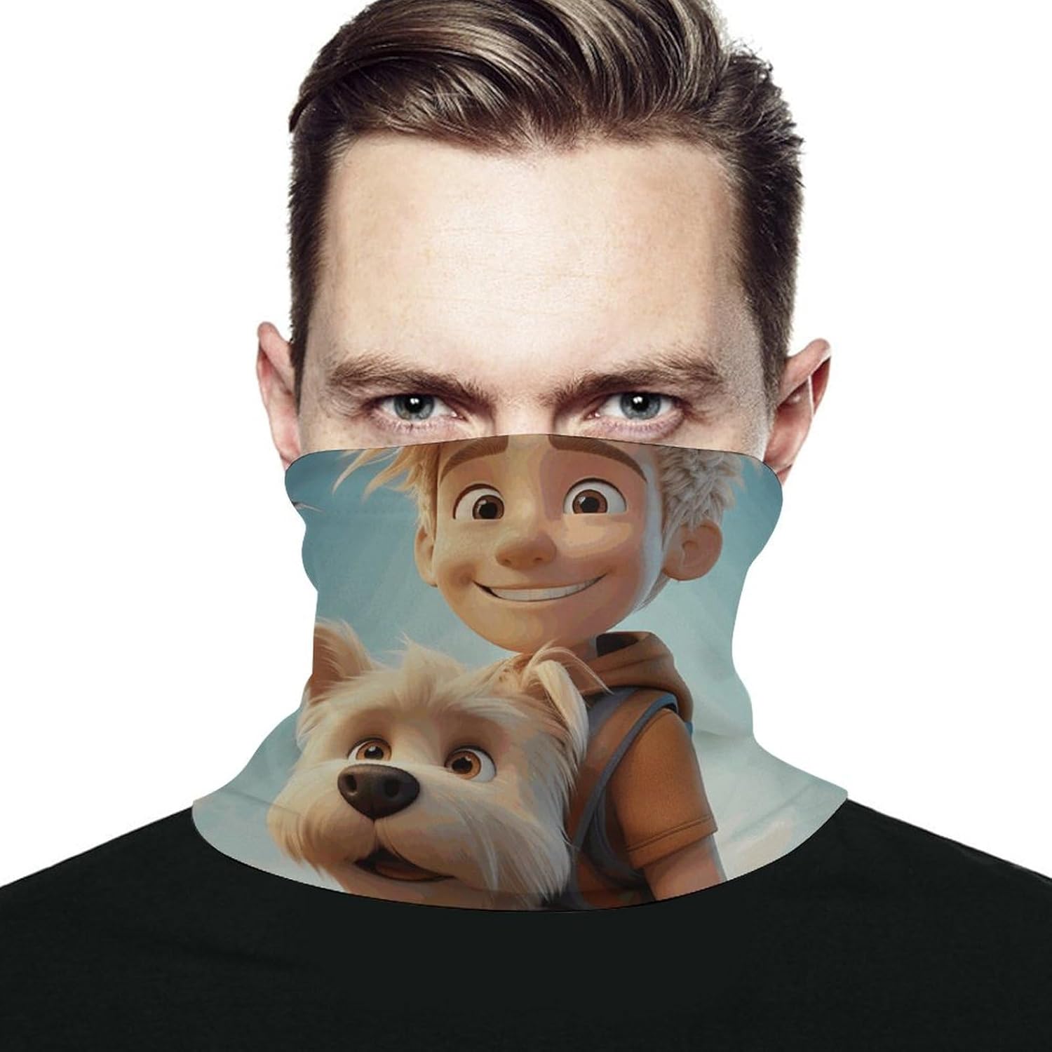 Personalized Geometric Entries Face Mask