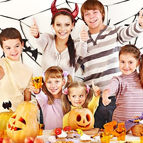 Devil Horns Headband Set 6pcs Glitter Halloween Accessory